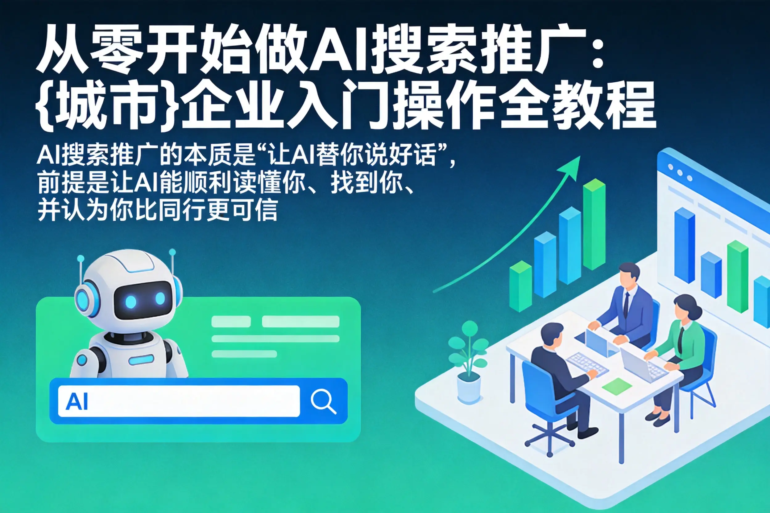 从零开始做AI搜索推广：开封企业入门操作全教程