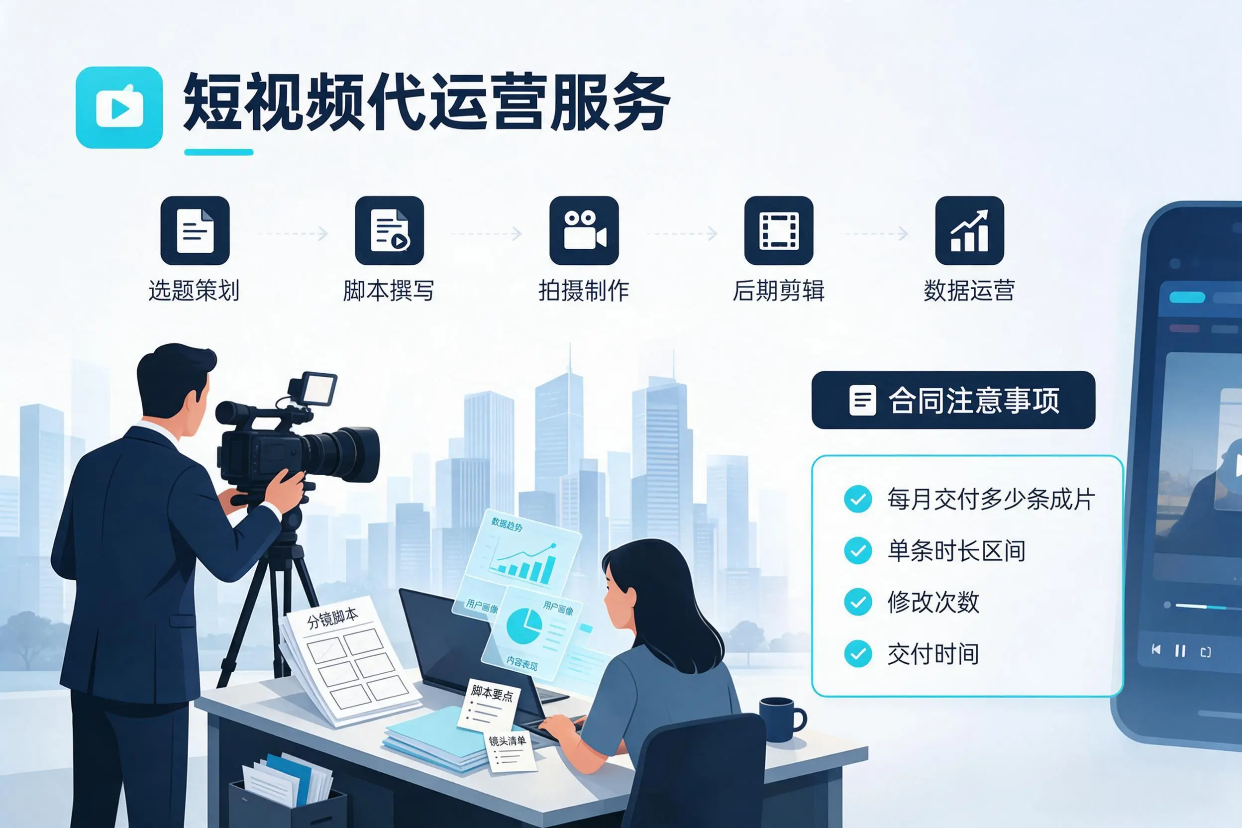 短视频代运营包含哪些服务？开封企业常见问题科普