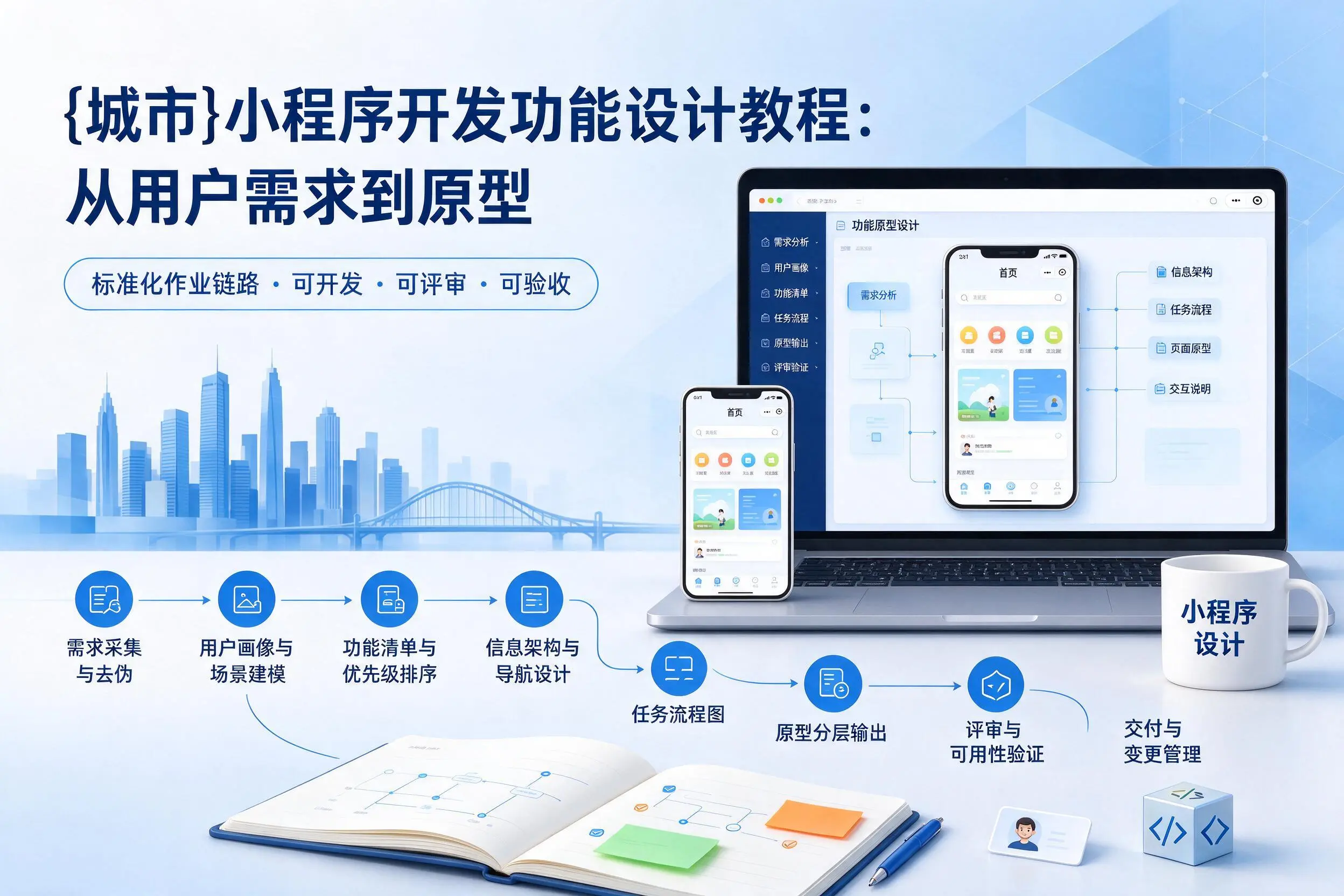 开封小程序开发功能设计教程:从用户需求到原型