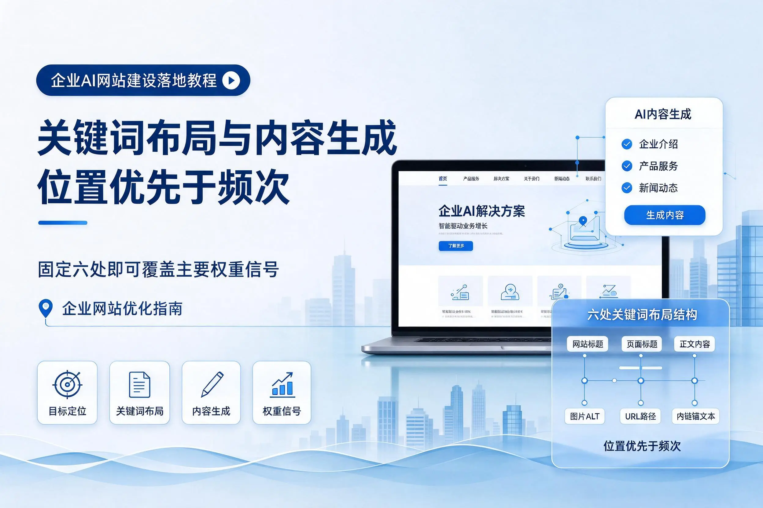 开封企业AI网站建设落地教程:关键词布局与内容生成